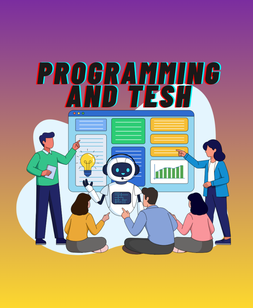 𝐏𝐫𝐨𝐠𝐫𝐚𝐦𝐦𝐢𝐧𝐠 𝐚𝐧𝐝 𝐭𝐞𝐜𝐡